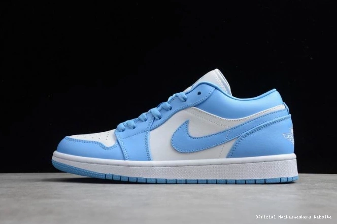 Official Maikesneakers AO9944-441 UNC 1 Jordan (W) Air Low 0809